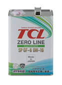 TCL Zero Line Fully Synth Fuel Economy SP/GF-6 0W16 синт/масло 4L Z0040016SP