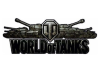 Наклейка "World of Tanks" 60x150  C8925