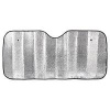 Шторка солцнезащитная Nova Bright металлизированная (серебро) 130x60
