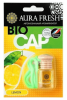 Ароматизатор подвесной бутылочка с деревянной крышкой AURA FRESH BIO CAP 6мл Lemon