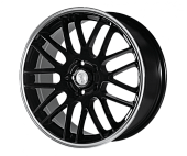 Диск литой 7.5х17 5x100 ЕТ40 dia 73.1 RR CSS831 BL-P