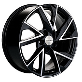 Диск литой 7.0x17 5x108 ET40 dia 54.1 KHOMEN KHW1714 BLACK-FP