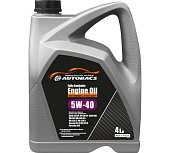 AUTOBACS FULLY SYNTHETIC ENGINE OIL 5W40 ACEA A3/B4 API SN/CF /синт 4 л (Франция)  138582