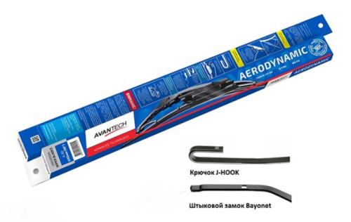 Щетка стек-ля 575 каркас. AVANTECH HD  AJ-23