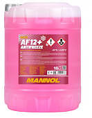 Антифриз красный AF12+ (-40) 10кг MANNOL MEG Longlife 2046/4012