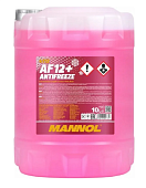 Антифриз красный AF12+ (-40) 10кг MANNOL MEG Longlife 2064