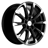 Диск литой 7.5x18 5x114.3 ET35 dia 60.1 KHOMEN KHW1808 (18_ZV Lexus NX) BLACK-FP KHW103639