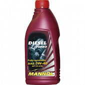 MANNOL Diesel Turbo 5W40 CI-4/SN синт/масло 1L 1010