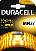 Батарейка 27A MN27 12V DURACELL 1 шт блистер