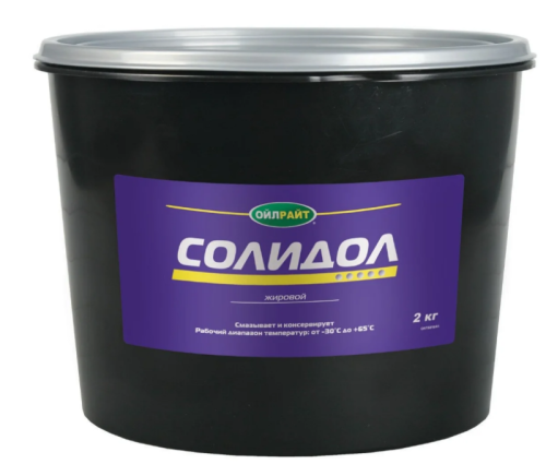 Смазка пластичная 2,1кг "OIL RIGHT" Солидол 6016