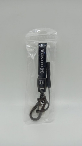 Брелок для ключей "HONDA" кожаный с отверткой