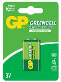 Батарейка 6F22 GP BL1 GREEN CELL КРОНА (1шт)