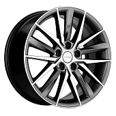 Диск литой 8.0x18 5x114.3 ET50 dia 60.1 KHOMEN KHW1807 (Camry) GRAY-FP KHW103405