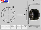 Барабан тормозной  420x200 160050125